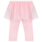 Girls Pink Ballerina Babygrow & Set (3 Piece), 1, hi-res
