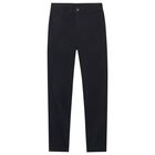 Boys Black Trousers, 2, hi-res