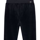 Girls Black Leggings, 1, hi-res