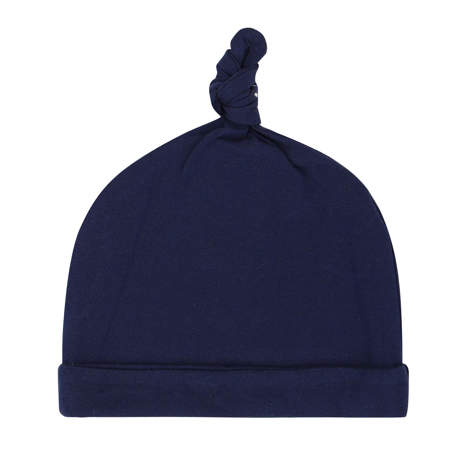 Baby Boys Navy Teddy Hat, 1, hi-res