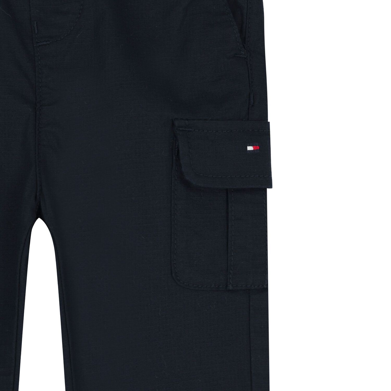 Younger Boys Navy Blue Logo Trousers, 1, hi-res image number null