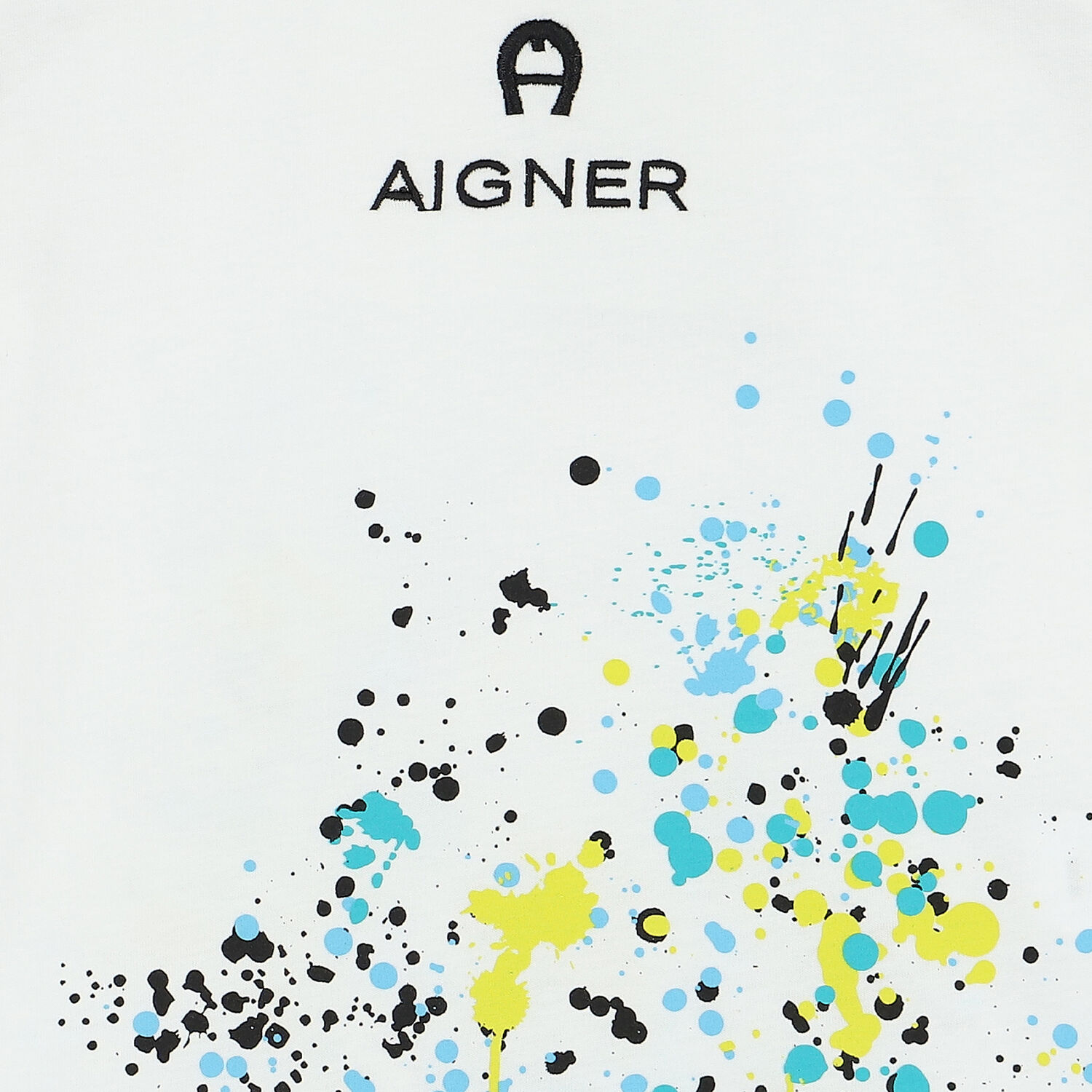 Younger Boys White Logo T-Shirt, 1, hi-res