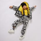 Black & White Logo Puffer Jacket, 1, hi-res