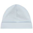 Baby Boys Blue & White Teddy Bear Babygrow Gift Set, 1, hi-res