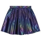 Girls Multi-Coloured Iridescent Skirt, 1, hi-res
