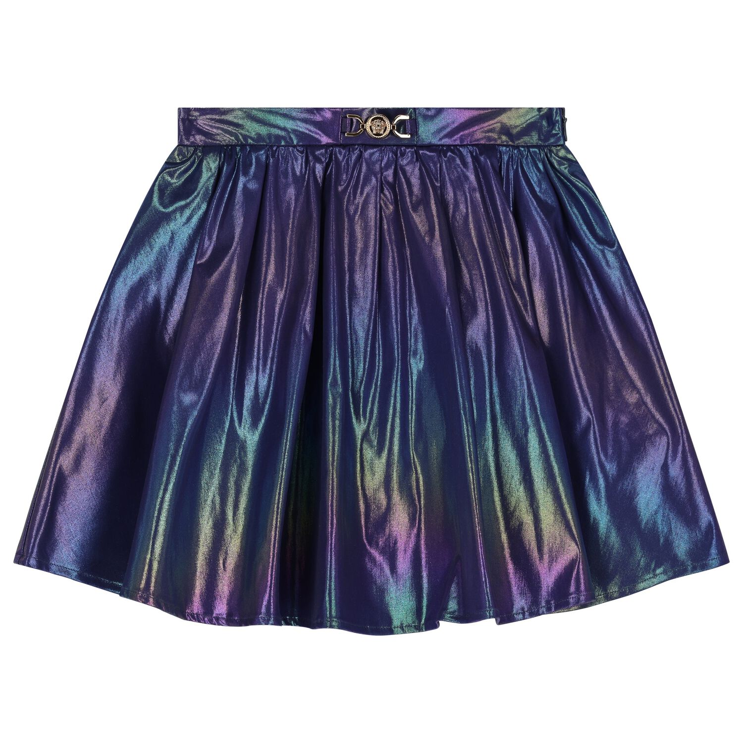 Girls Multi-Coloured Iridescent Skirt, 1, hi-res
