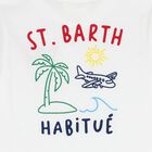 Boys White Logo T-Shirt, 1, hi-res