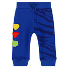 Younger Boys Blue Logo Tracksuit, 1, hi-res