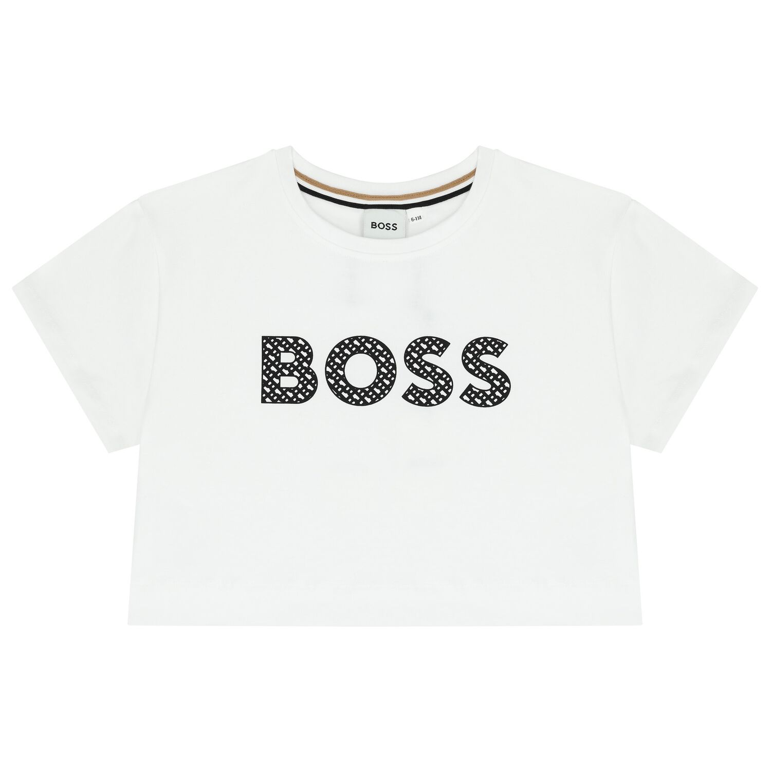 Girls White Logo T-Shirt, 1, hi-res image number null