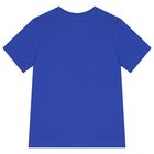 Boys Blue Logo T-Shirt, 1, hi-res