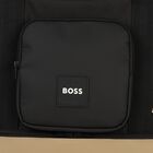 Black & Beige Logo Changing Bag ( 39CM ), 1, hi-res