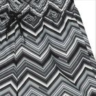 Boys Grey Zig Zag Swim Shorts, 1, hi-res