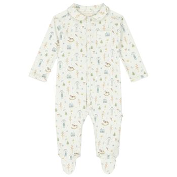 Baby Girls Ivory Babygrow