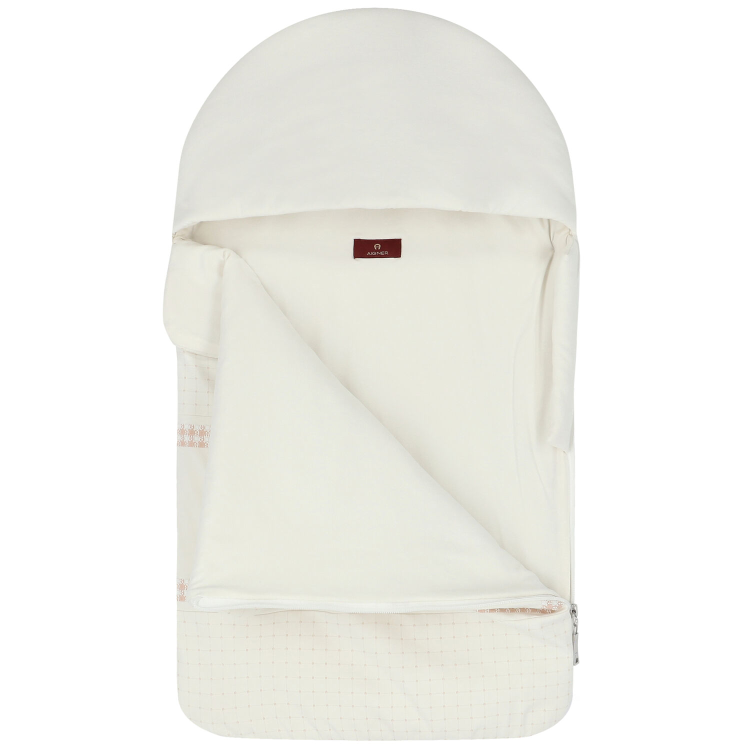 Ivory Horse & Logo Baby Nest, 1, hi-res