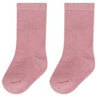 Baby Girls Pink, Beige & Ivory Socks ( 6 Pack ), 1, hi-res