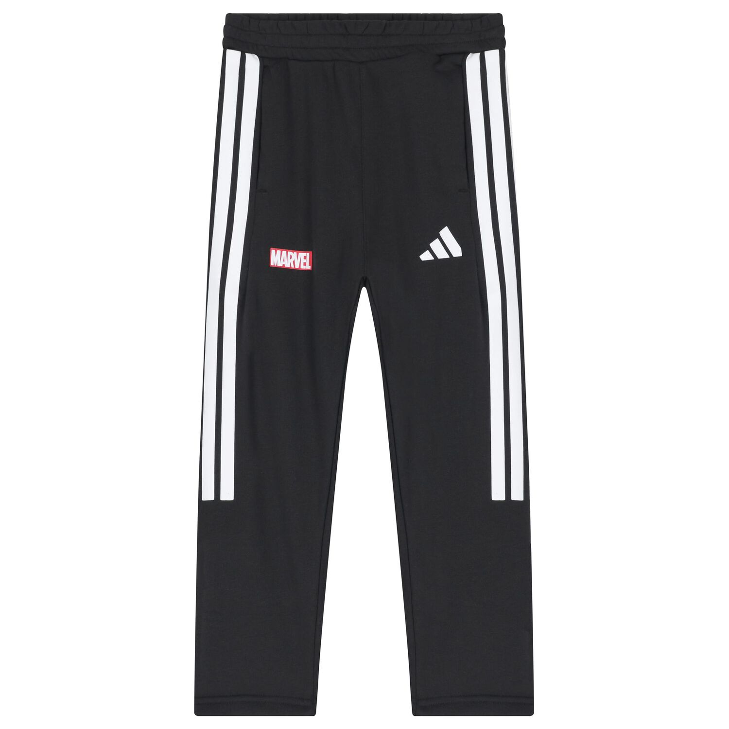 Boys Green & Black Marvel Logo Tracksuit, 1, hi-res