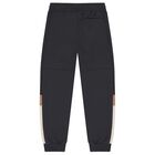 Boys Black & White Tracksuit Set (3 Piece), 3, hi-res