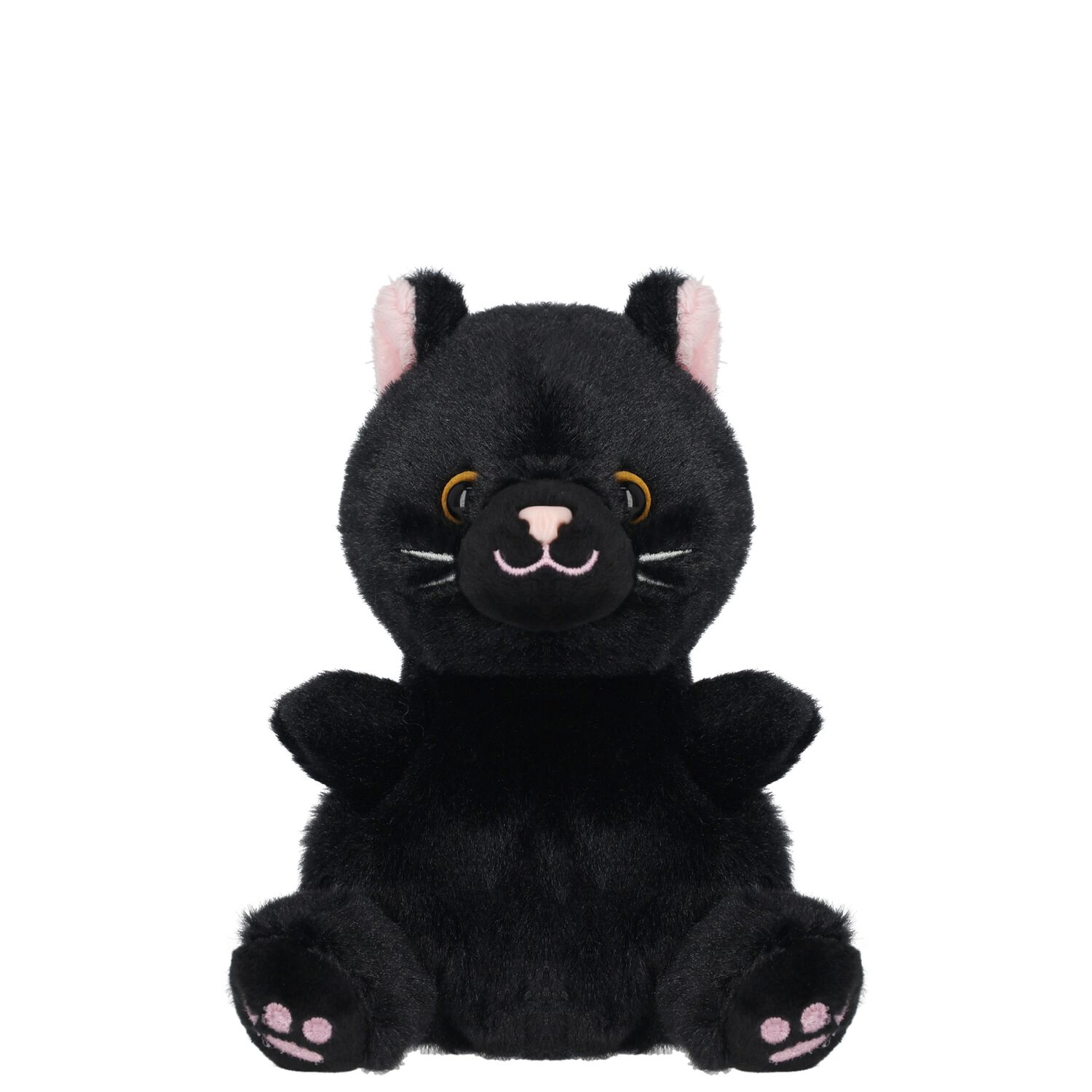 Palm Pals Twilight Black Cat Soft Toy ( 13CM ), 1, hi-res