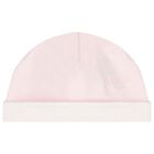 Baby Girls Pink & White Logo Babygrow Gift Set, 3, hi-res