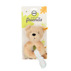 Beige Teddy Bear Grip Toy Rattle ( 14cm ), 1, hi-res