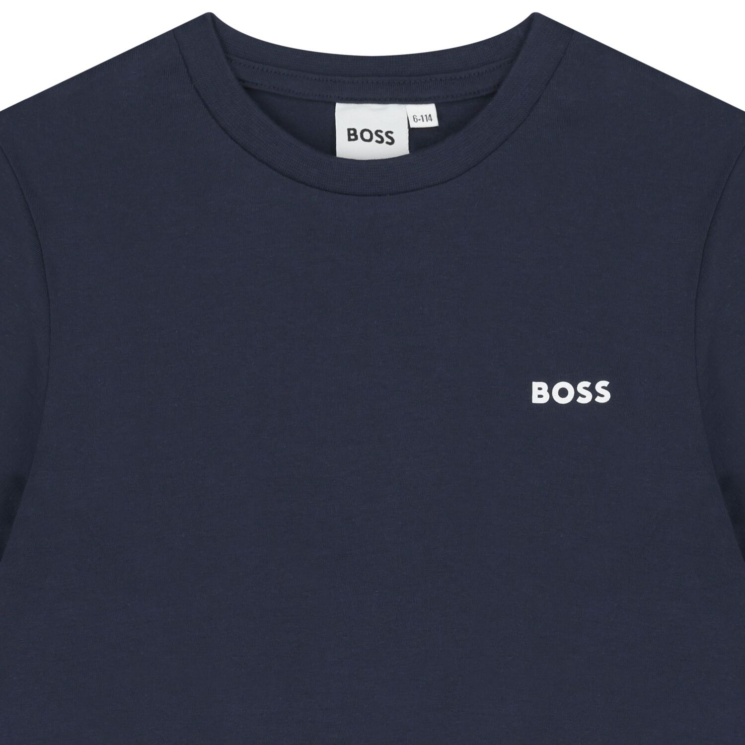 Boys White & Navy Blue T-Shirts (2 Pack), 3, hi-res