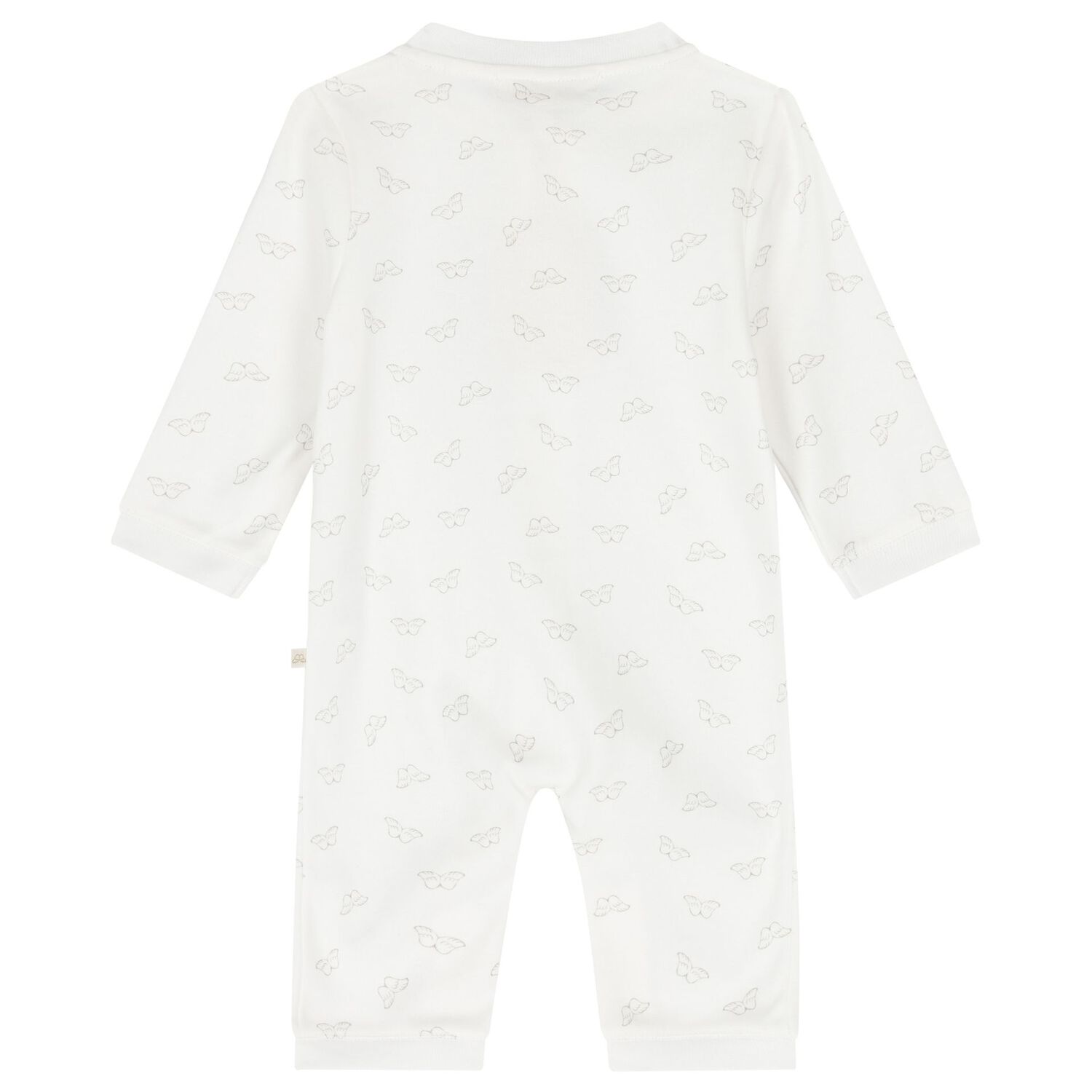 White Angel Wings Baby Romper Gift Set, 1, hi-res