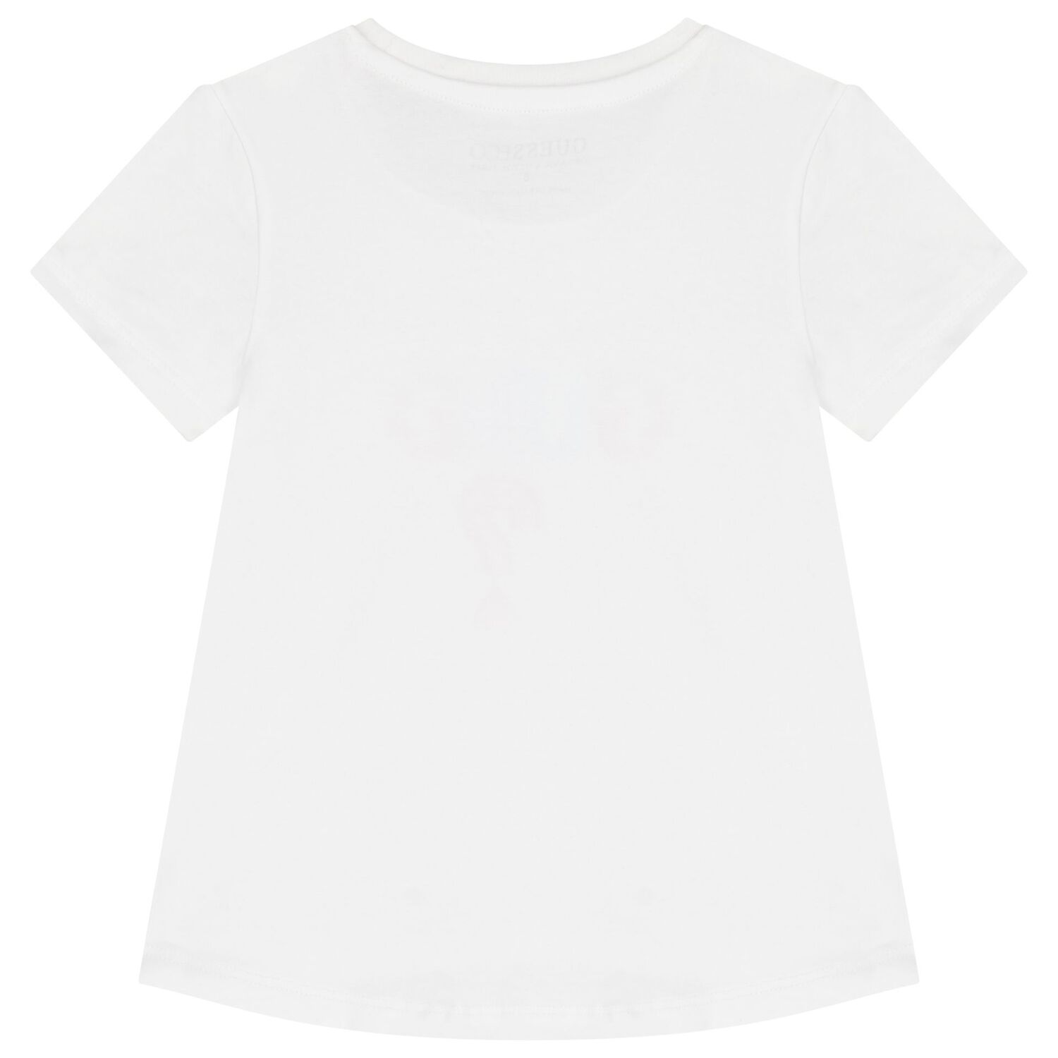 Girls White Logo T-Shirt, 1, hi-res image number null