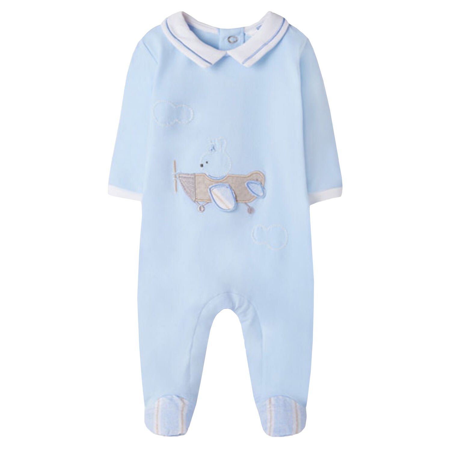Mayoral Boys Blue Babygrow Junior Couture UK