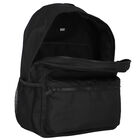 Black Logo Backpack, 1, hi-res