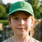 Boys Green Logo Cap, 1, hi-res