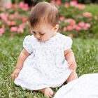 Baby Girls Garden Roses Dress, 1, hi-res