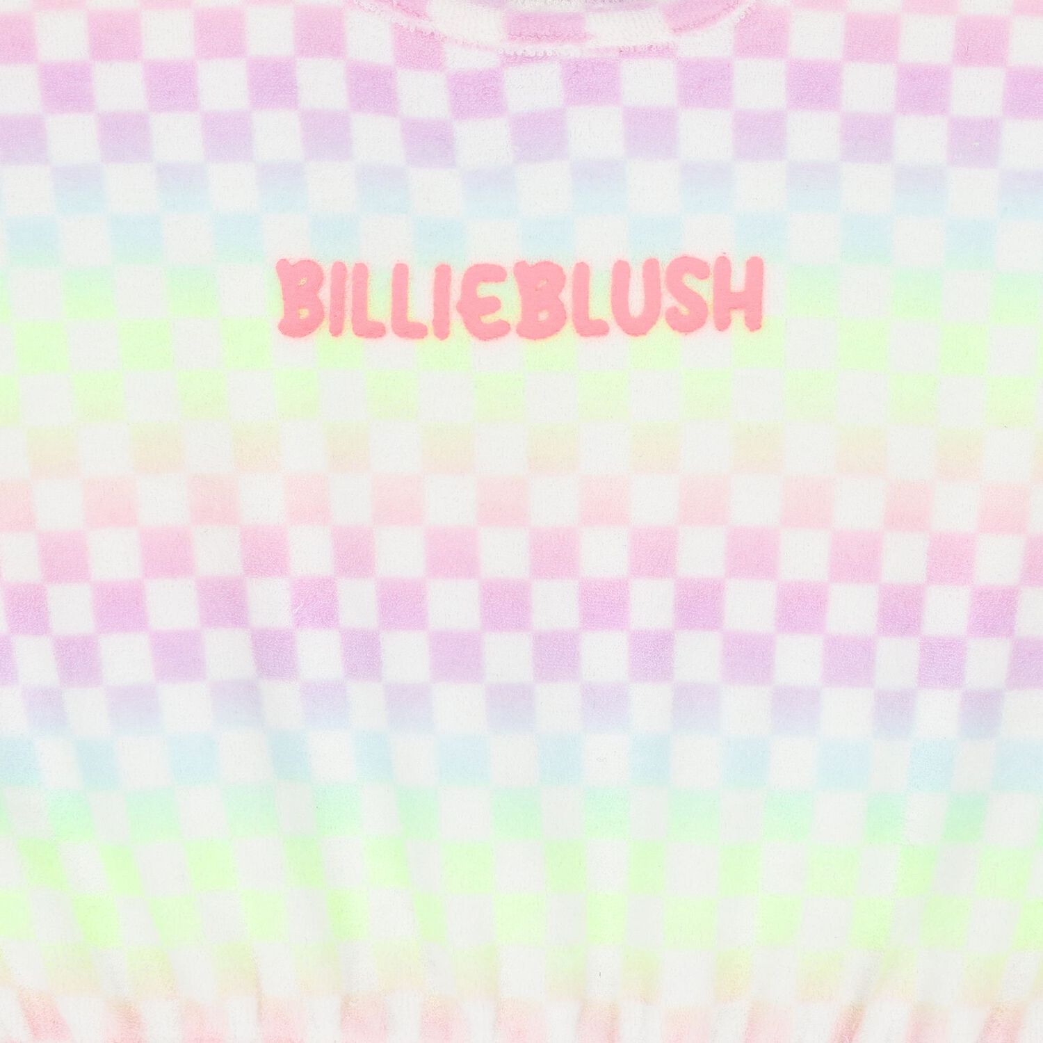 Younger Girls Multi-Coloured Checkered Playsuit, 1, hi-res