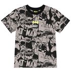 Boys Beige & Black Batman T-Shirt, 1, hi-res