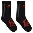 Black & Grey Star Wars Logo Socks ( 3-Pack ), 1, hi-res