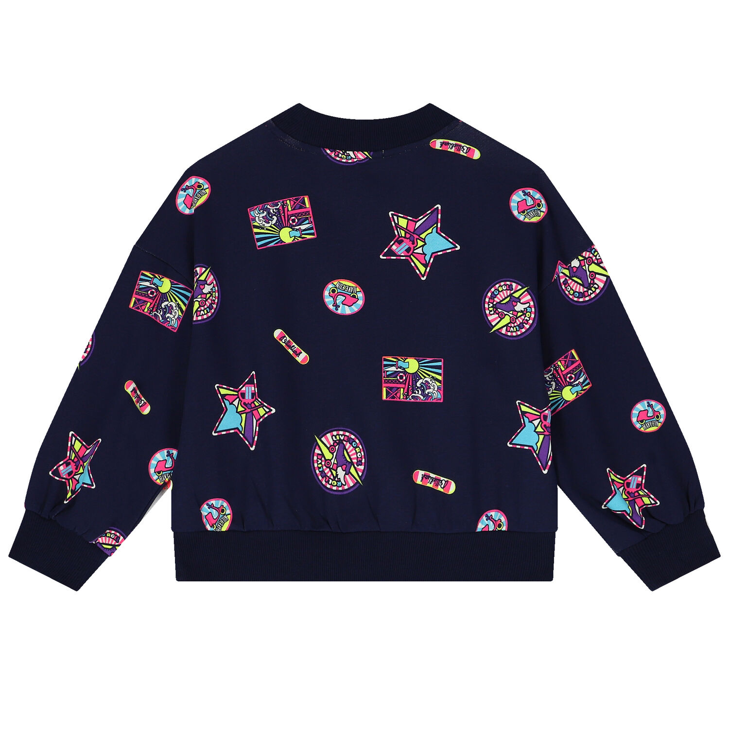 Girls Navy Blue Tracksuit, 1, hi-res image number null