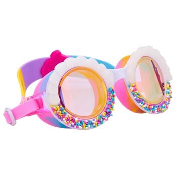 Girls Pink Sprinkle Swimming Goggles
