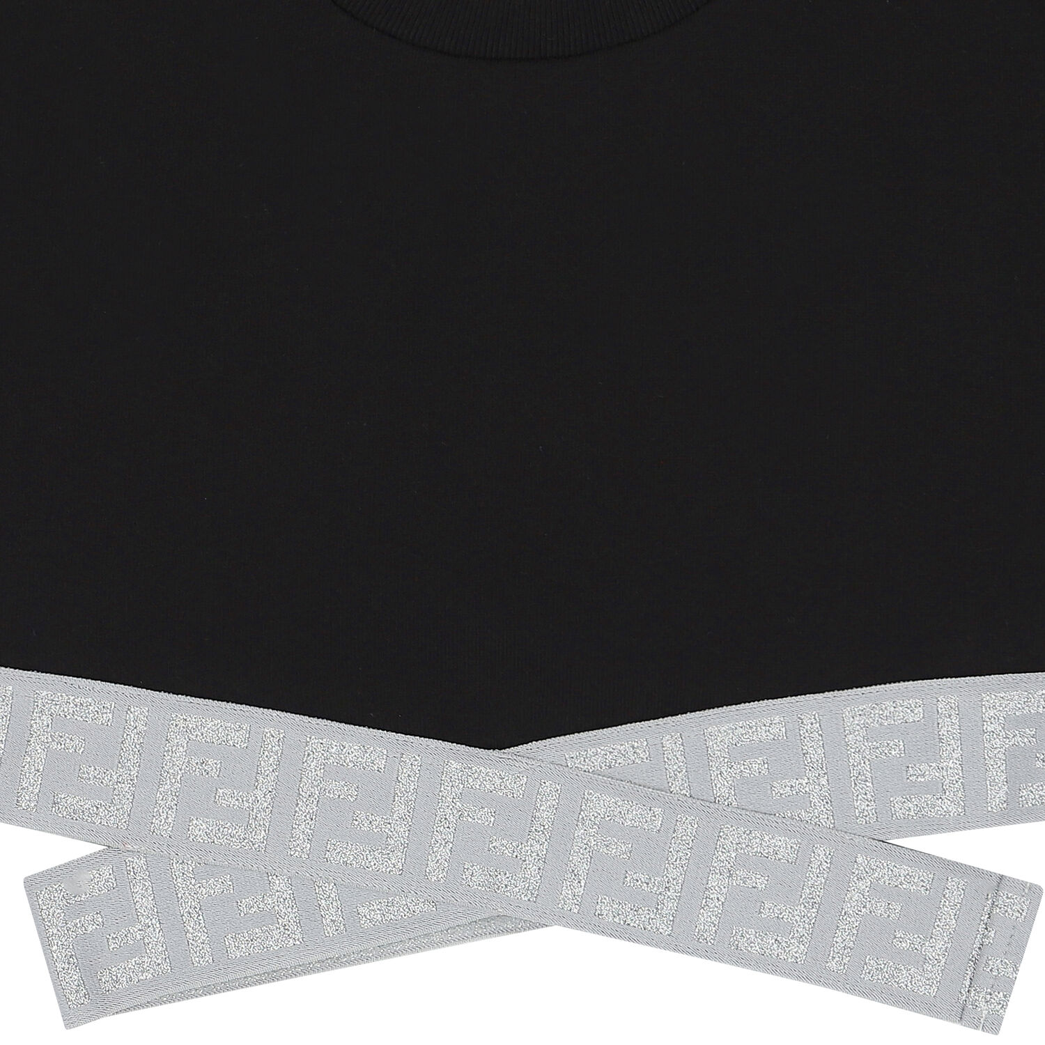 Girls Black & Grey Logo T-Shirt, 1, hi-res