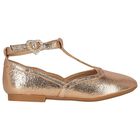 Girls Rose Gold Shoes, 1, hi-res