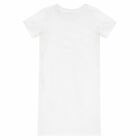Girls White Logo Dress, 1, hi-res