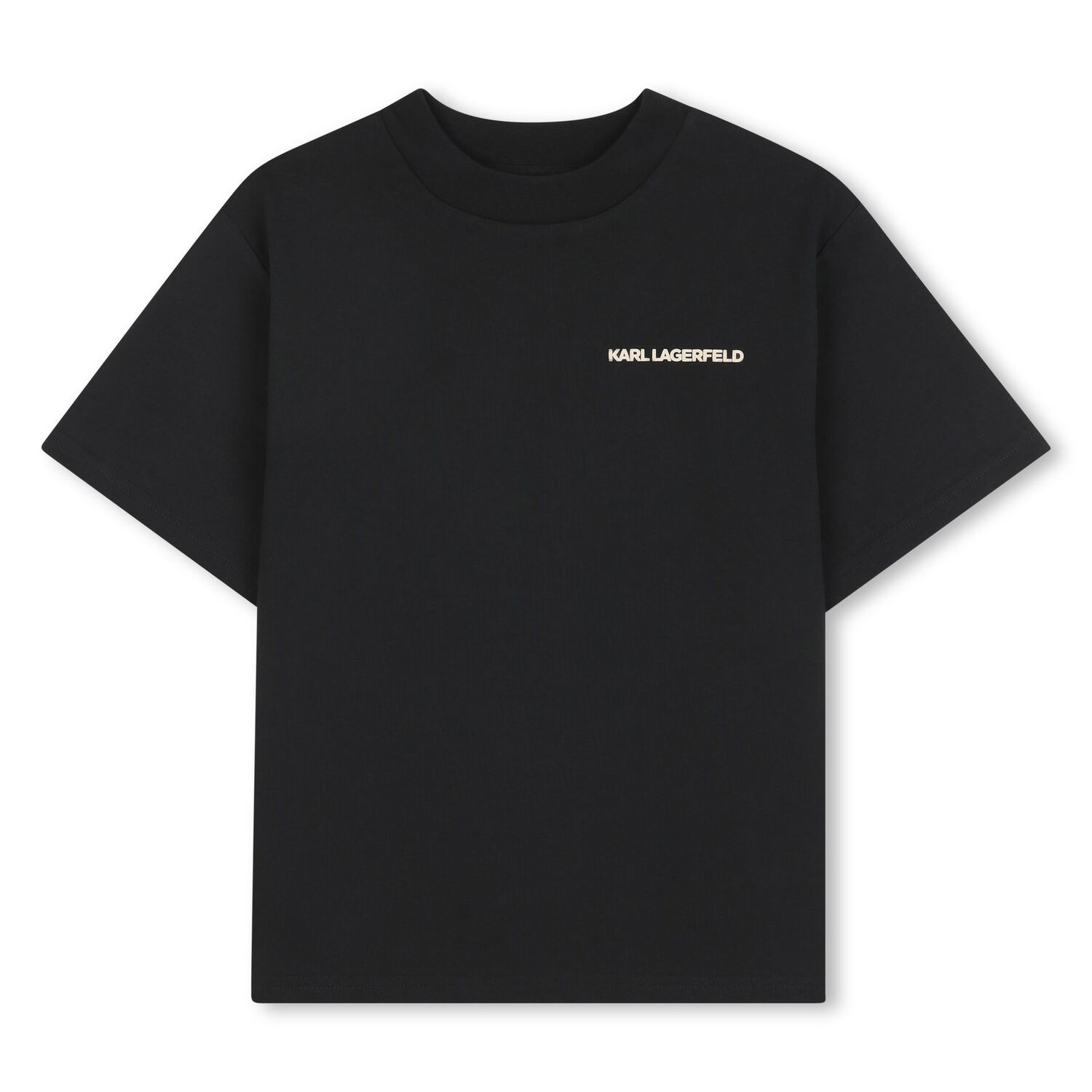 Boys Black Ikonik Logo T-Shirt, 1, hi-res