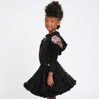 Girls Pixie Black Tutu Skirt, 1, hi-res
