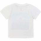 Younger Boys White T-Shirt, 1, hi-res