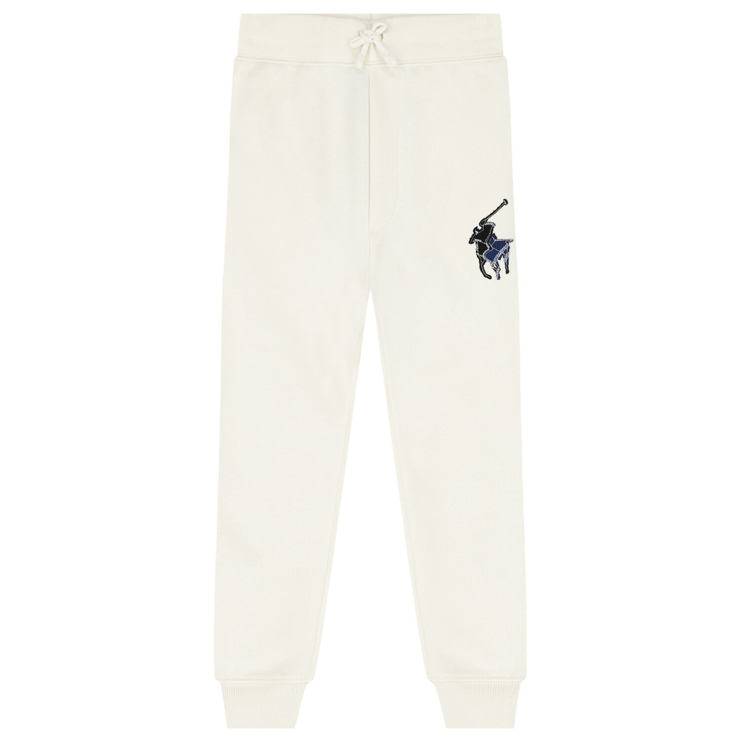 Boys Ivory Logo Joggers, 2, hi-res