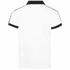 Boys White Logo Polo Shirt, 1, hi-res