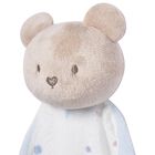 Baby Boys Beige & Blue Doudou Comforter, 2, hi-res