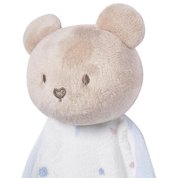 Baby Boys Beige & Blue Doudou Comforter