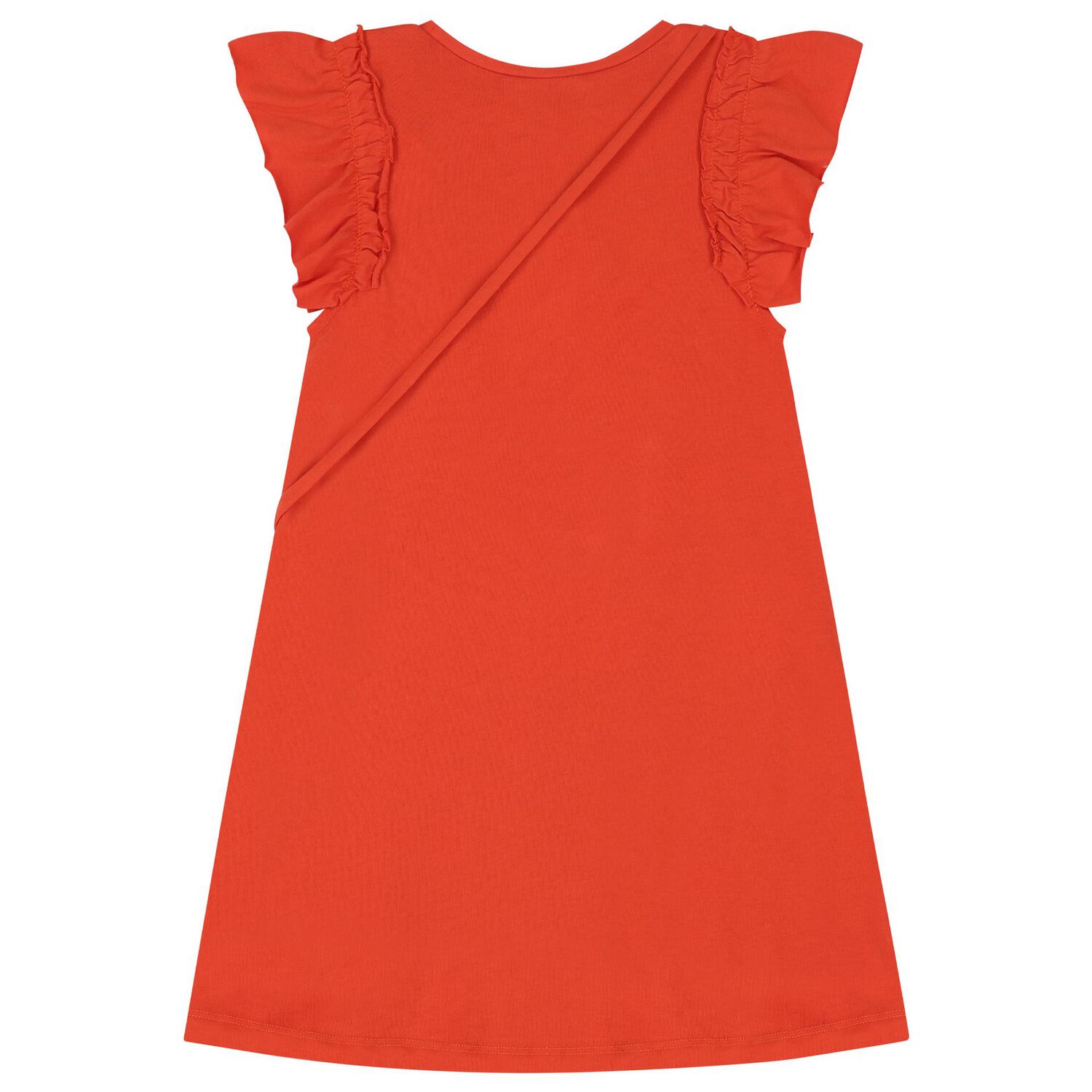 Girls Orange Dress Set, 3, hi-res image number null