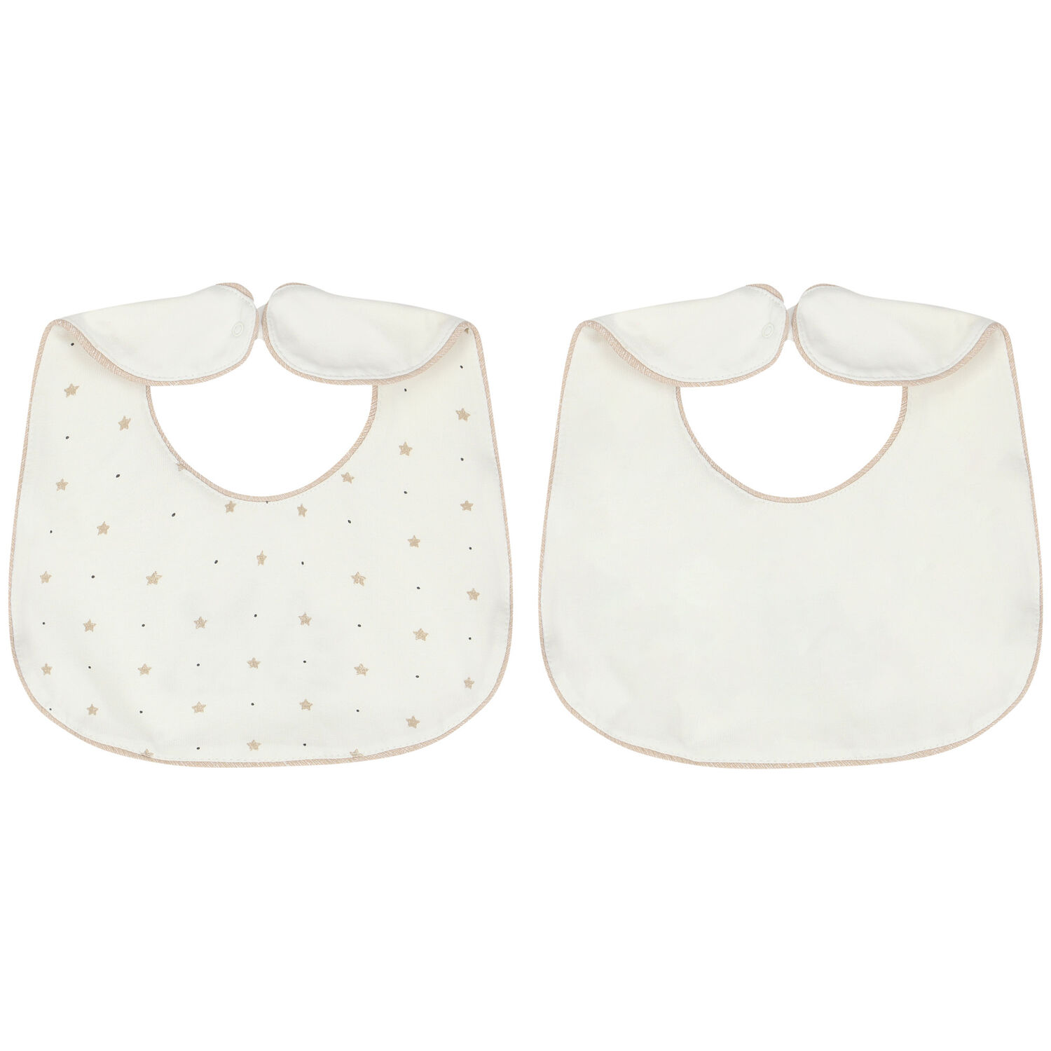 Ivory Bunny Baby Bibs (2 Pack), 1, hi-res image number null