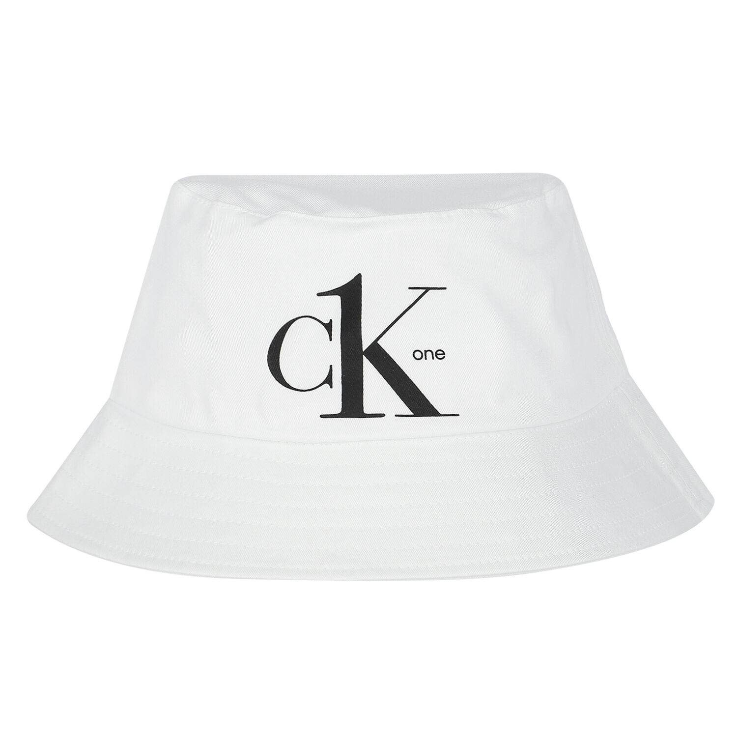 Boys White Logo Bucket Hat, 1, hi-res