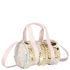 Girls Pink & Gold Sequin Bag, 1, hi-res